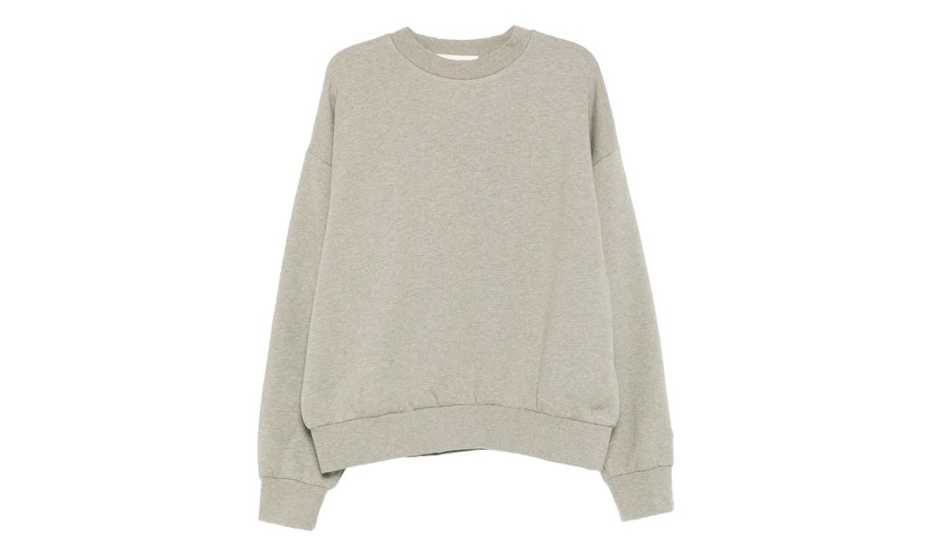 Classic Fit Fleece Crewneck 192SP252045F "Concrete Heather" 192SP252045F