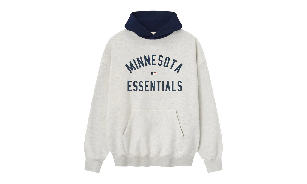 MLB Twins Sport Hoodie "Oatmeal Heather / Midnight Navy" 192ML252015F