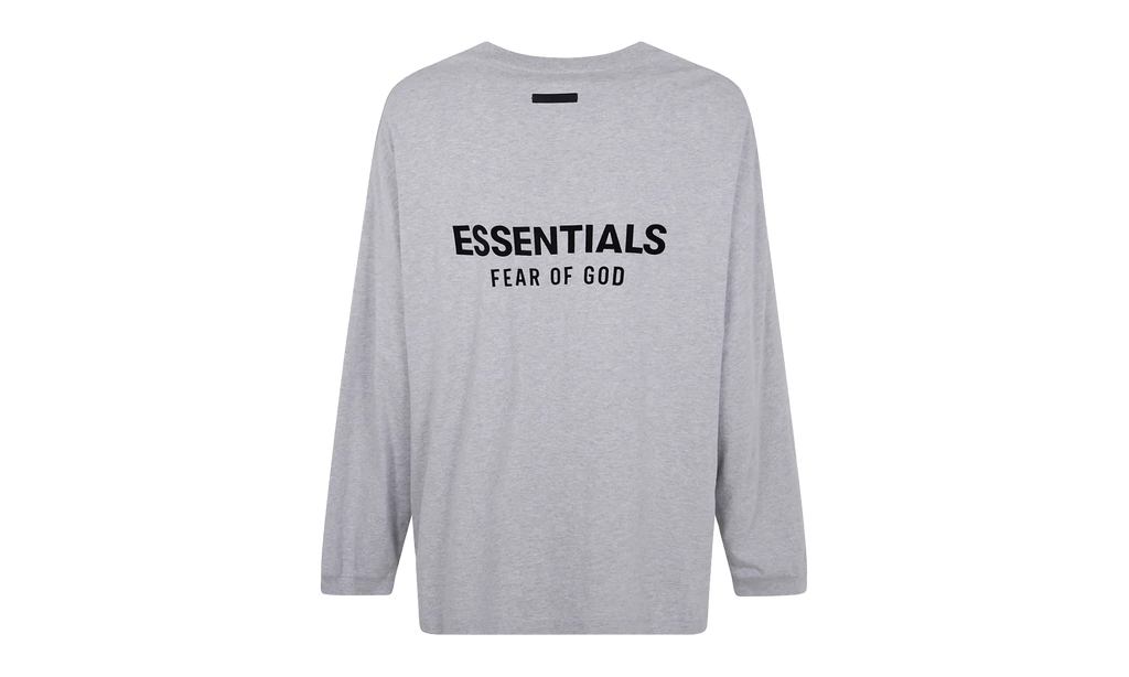 Jersey Long-Sleeve Shirt "Light Heather Grey" 125HO244378F