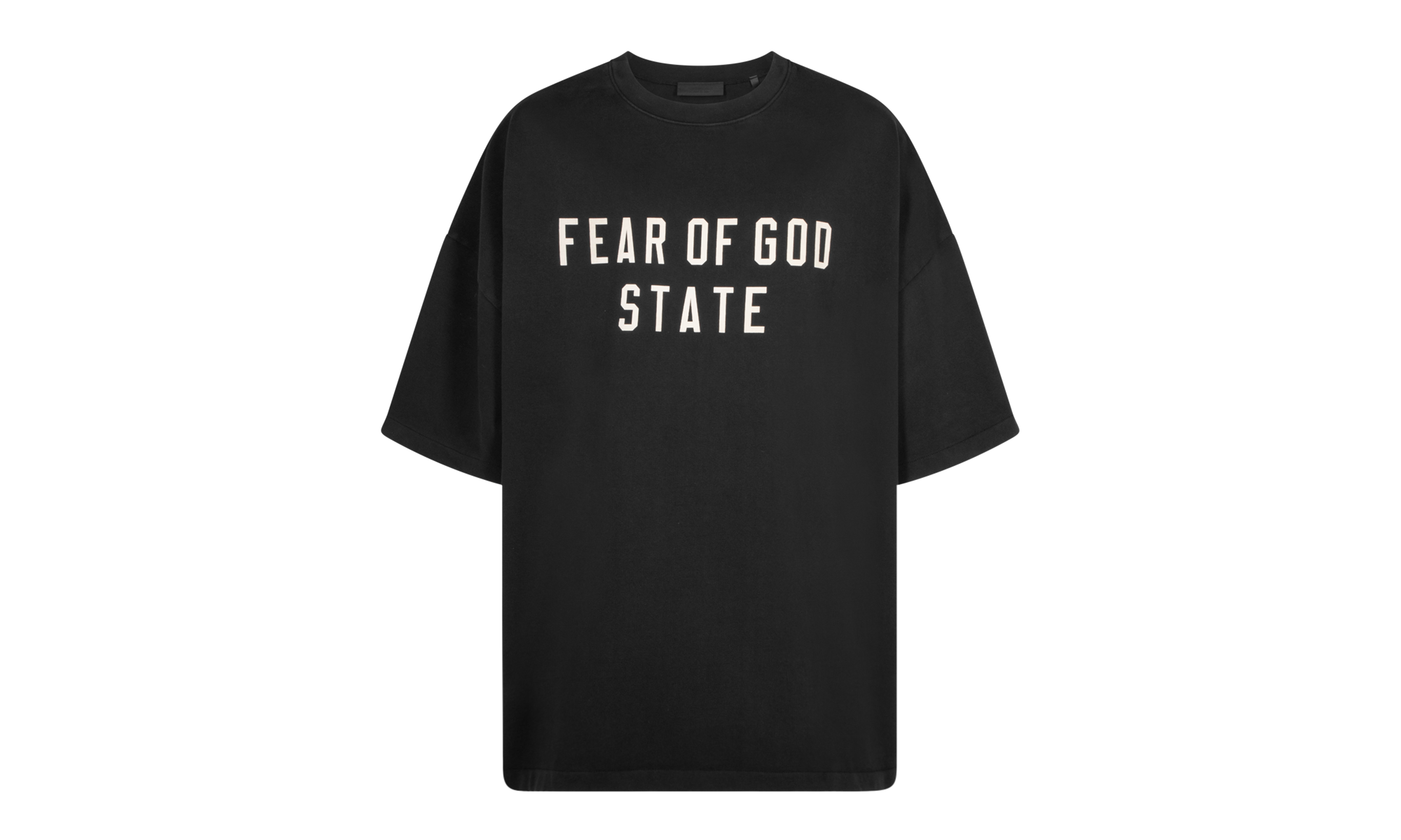 Mens Heavy Crewneck Tee "BLACK" 125BT242000F