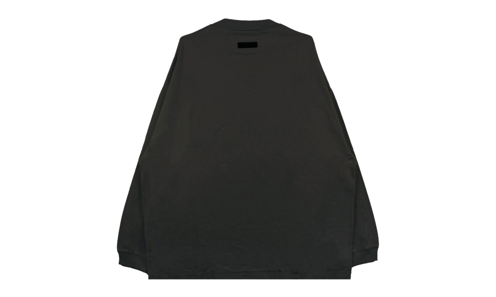 ESSENTIALS CORE L/S TEE "JET BLACK" 125BT232010F
