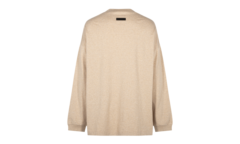 ESSENTIALS CORE L/S TEE "GOLD HEATHER" 125BT232013F
