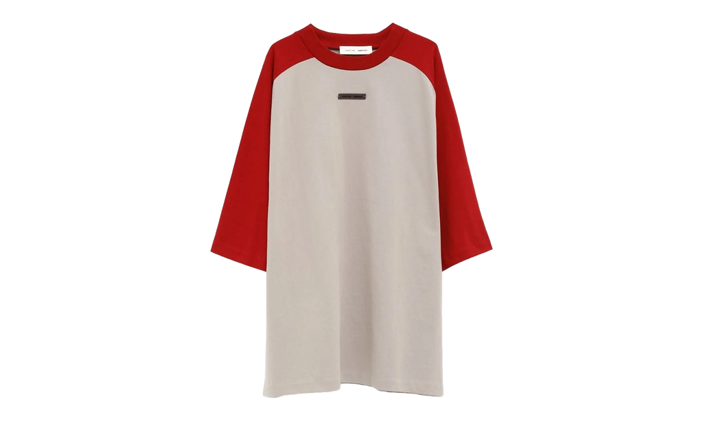 Baseball Short Sleeve Tee "Smoke Grey / Crimson" 125HO254481F