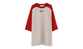 Baseball Short Sleeve Tee "Smoke Grey / Crimson" 125HO254481F