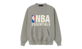 NBA SPORTS FIT CREWNECK SWEATSHIRT "CONCRETE HEATHER" 192NB256502F