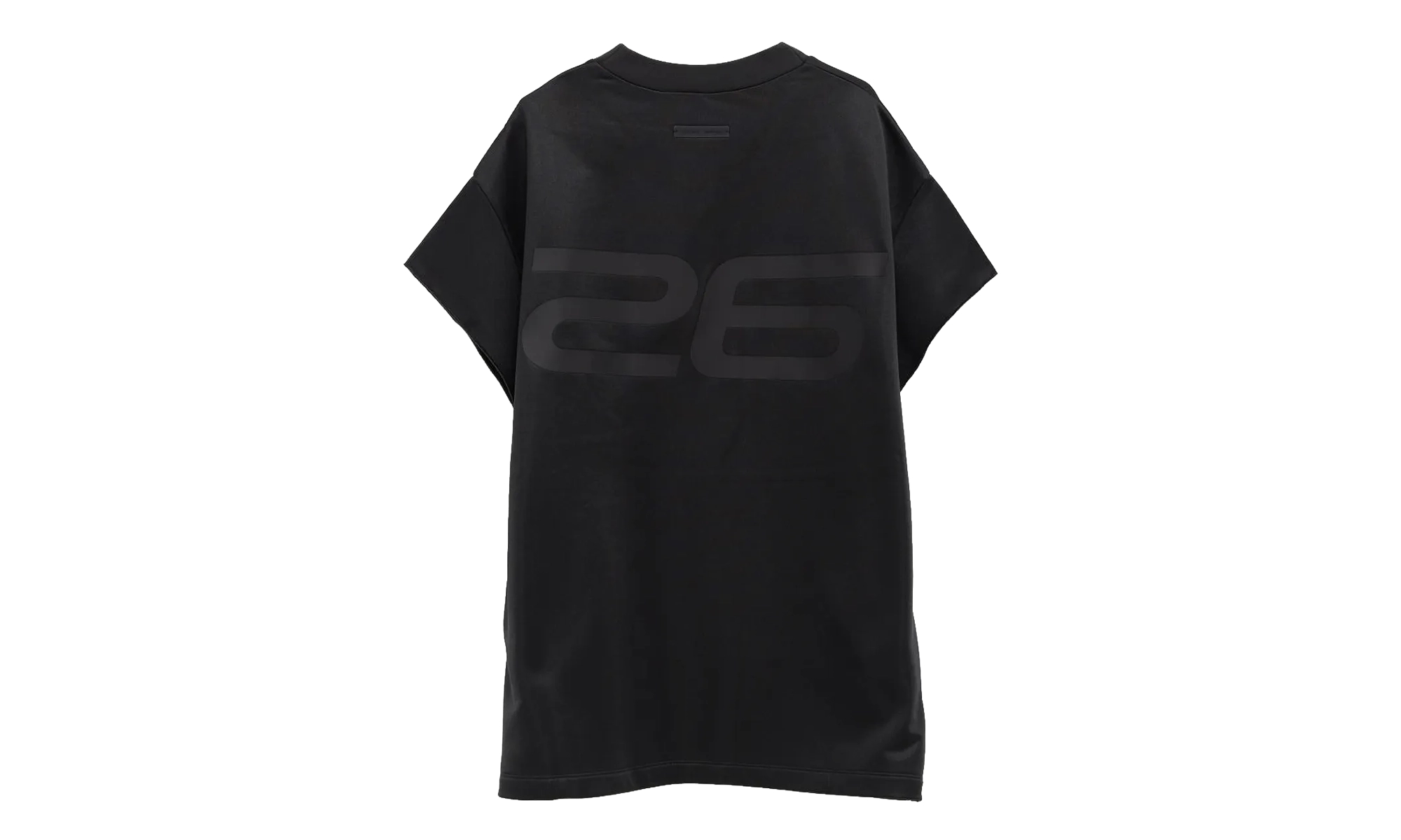 Satin Fleece 90's Muscle Tee "Vintage Black" 192HO256881F