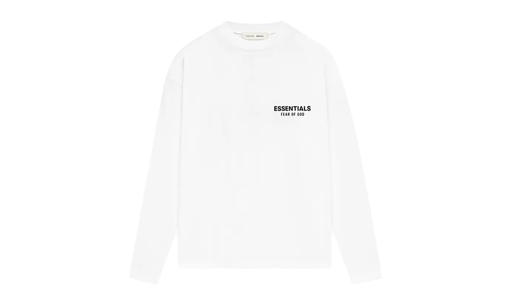CLASSIC FIT LS TEE "BRIGHT WHITE" 125AS254202F