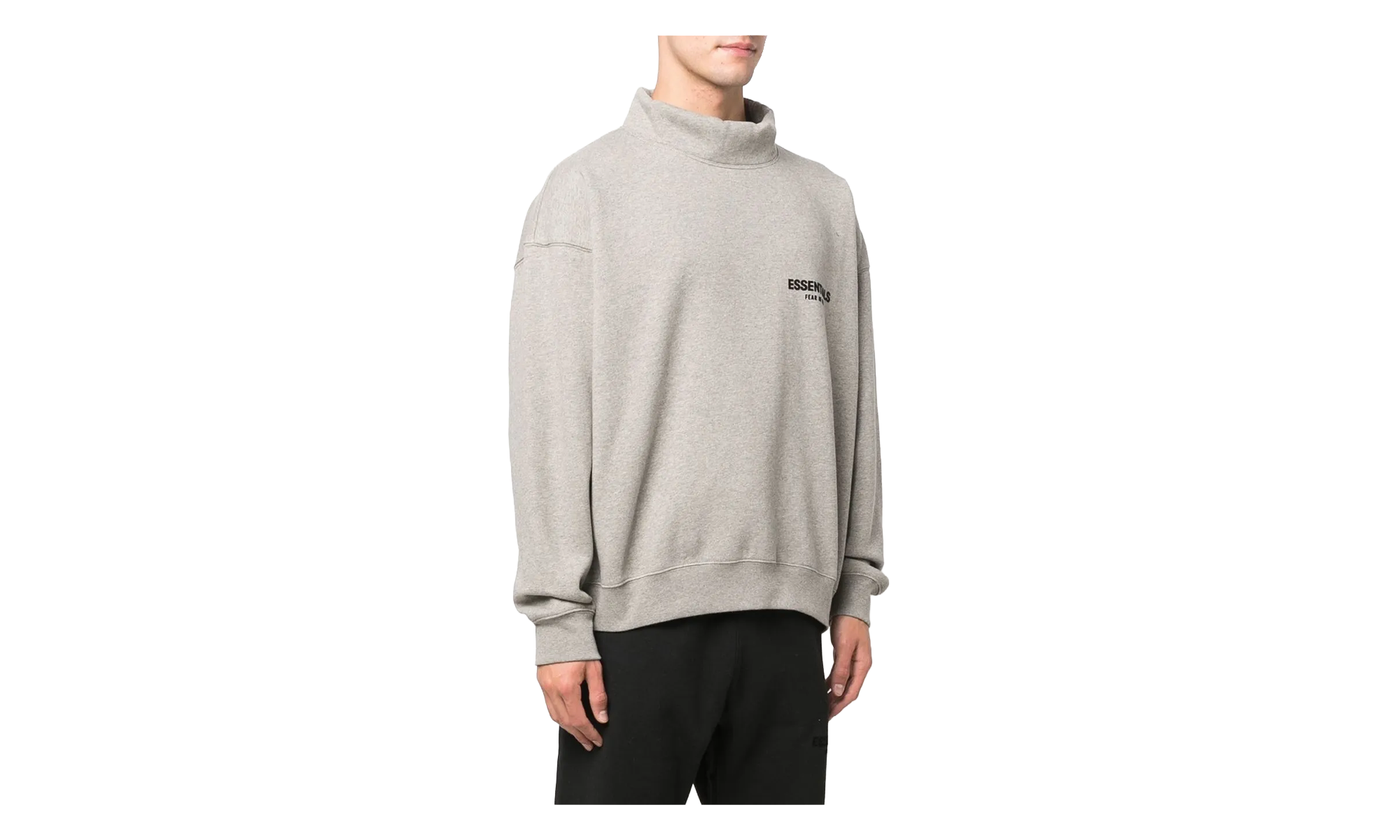 Mock Neck Long Sleeve "Dark Oatmeal" 192BT212133F