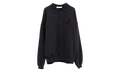 Embroidered Classic Polo Sweatshirt "Vintage Black" 192HO252042F