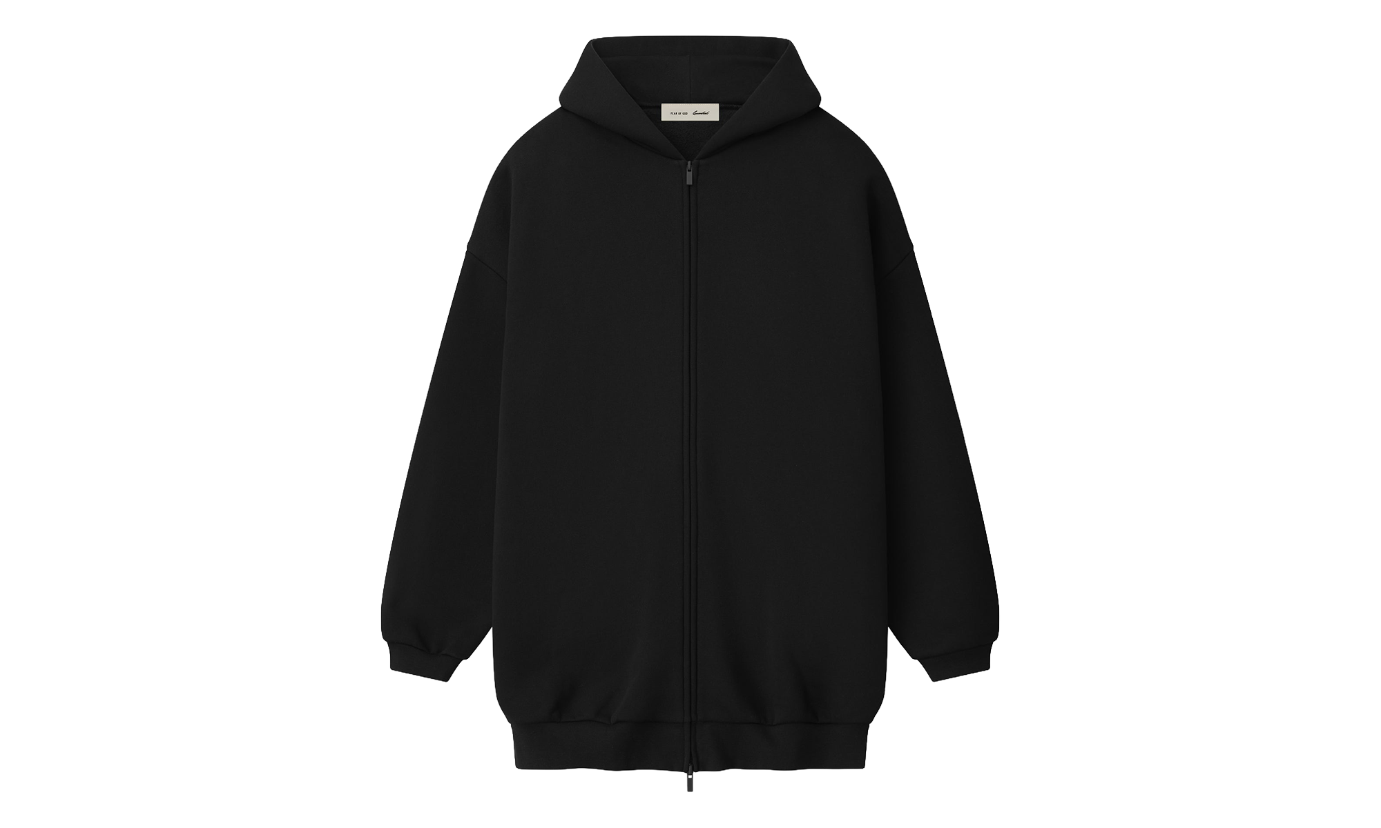 Property Lounge Long Zip Hoodie "Black" 192SP266931F