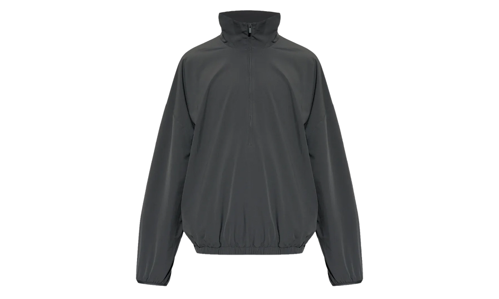 Nylon Half Zip Track Jacket "Iron Grey" 202HO258271F