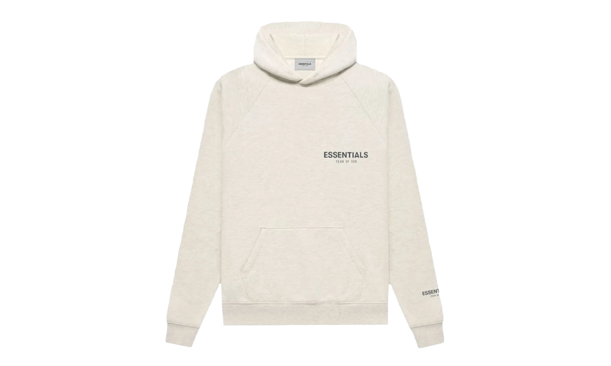 Men's Light Oatmeal Hoodie "LIGHT OATMEAL" FGMH9002