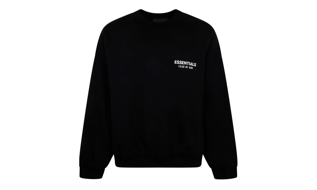 Fleece Crewneck II SWEATSHIRT "Black" 192HO246260F