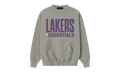 LAKERS SPORTS FIT CREWNECK SWEATSHIRT "CONCRETE HEATHER" 192NB256505F