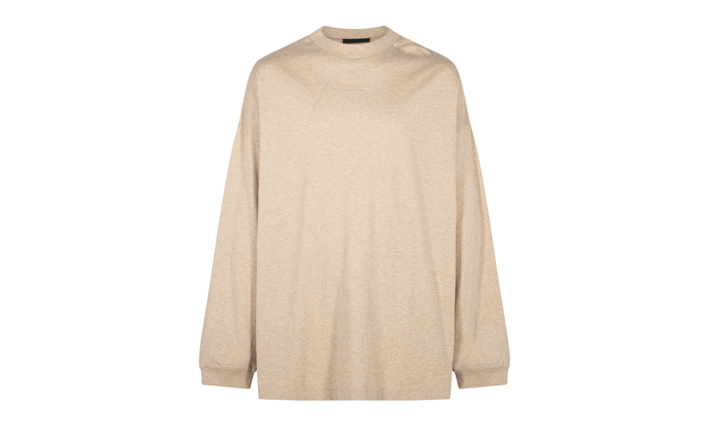 ESSENTIALS CORE L/S TEE "GOLD HEATHER" 125BT232013F