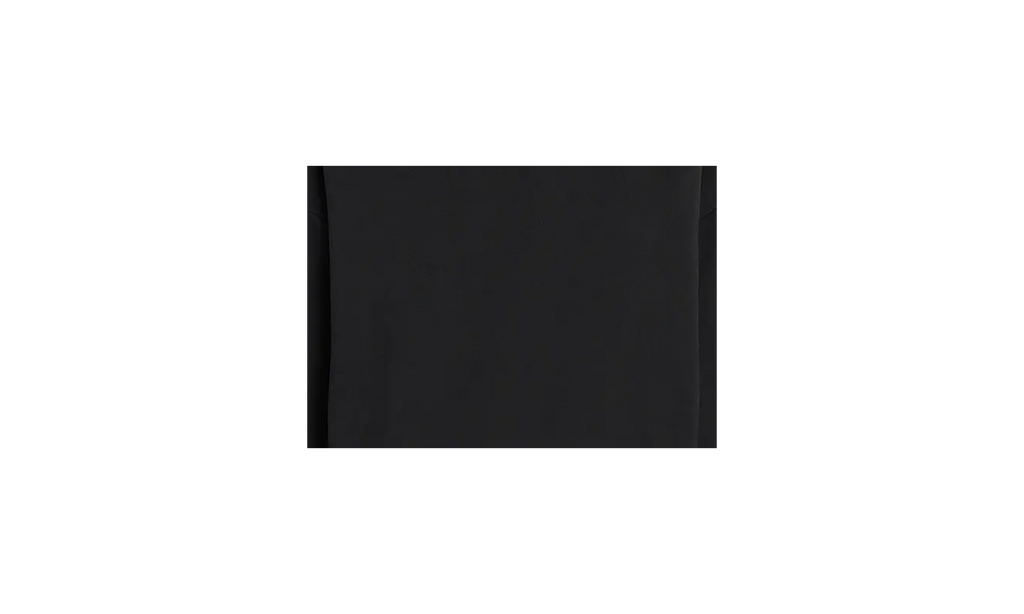 CLASSIC FIT FLEECE CREWNECK "Jet Black" 192AS252040F