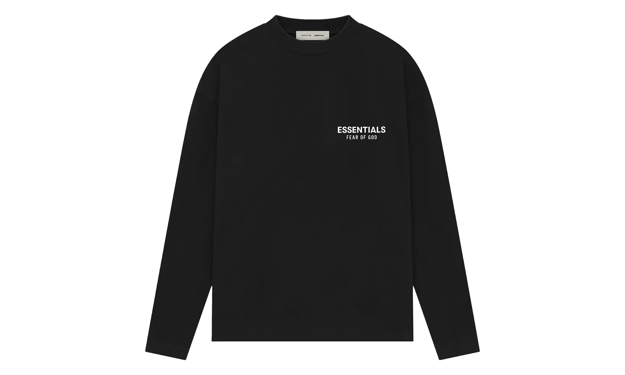 CLASSIC FIT LS TEE "JET BLACK" 125AS254200F