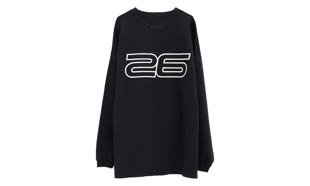 Ponte 90's Reflective Long Sleeve Tee "Vintage Black" 125HO254541F