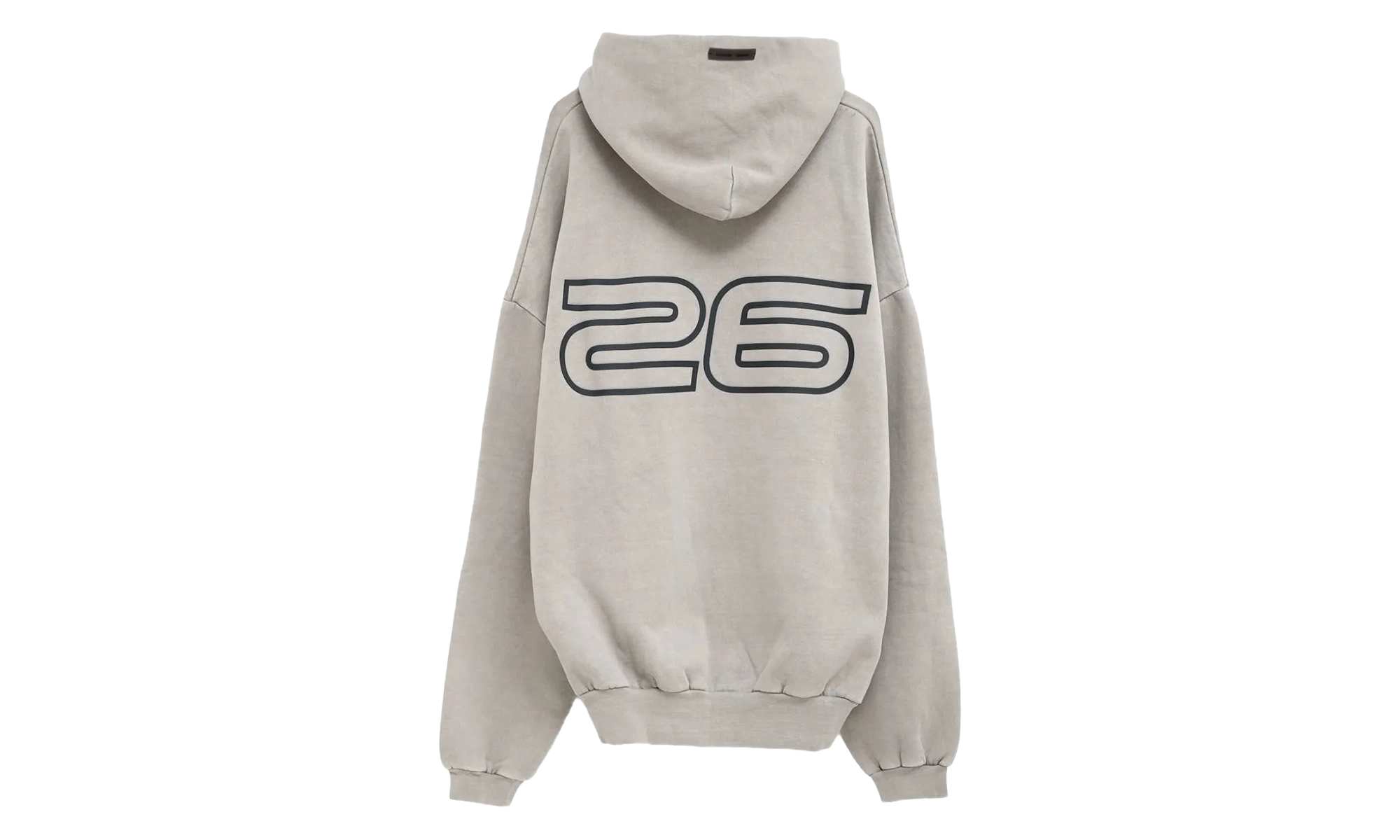 Heavy Fleece 90s Hoodie "Smoke Grey" 192HO256561F